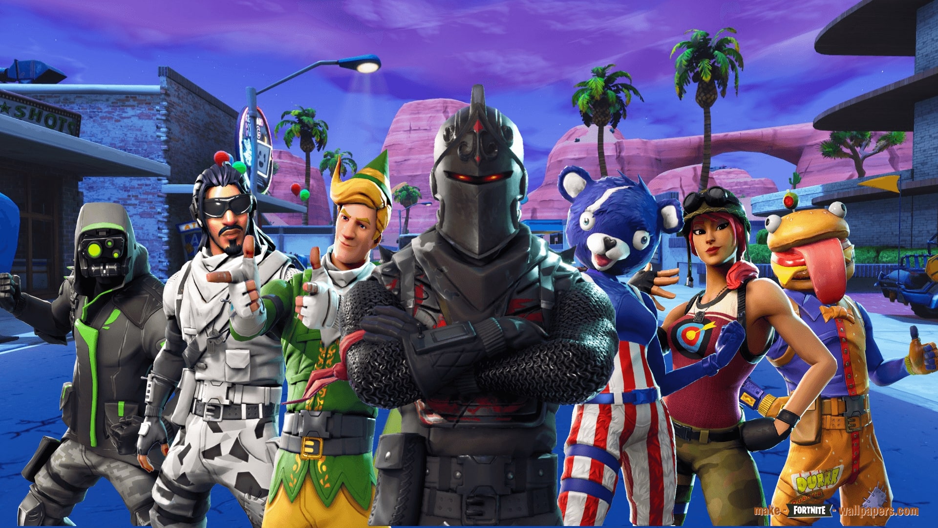 Og fortnite wallpaper