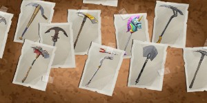 Fortnite Battle Royale Wallpaper Season 3 Pickaxes